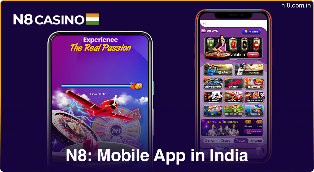 Bet Anywhere with the N8 Casino Mobile App