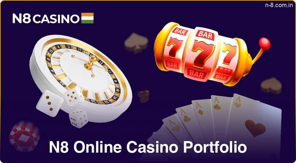 N8 Casino provides a vast and varied collection of games for its community
