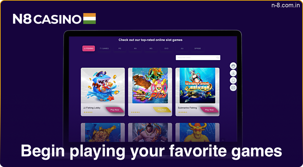 Dive into the action and start playing